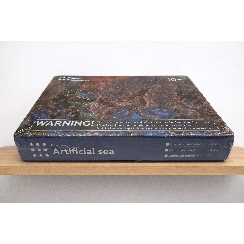 MEL Science Artificial Sea Chemistry Kit 10+ STEM Experiment Set New Sealed